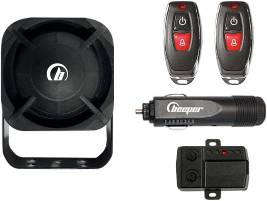 BEEPER - Universeel auto-alarm voor lichte voertuigen, XR5-auto's met alarmsysteem voor katalytische potten
