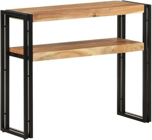 vidaXL Wall table 90x30x75 cm solid acacia wood