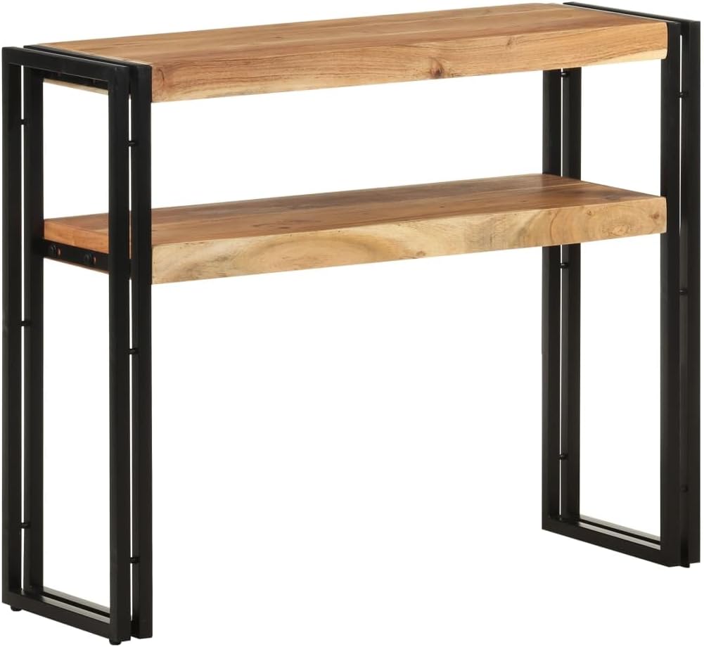 vidaXL Wall table 90x30x75 cm solid acacia wood