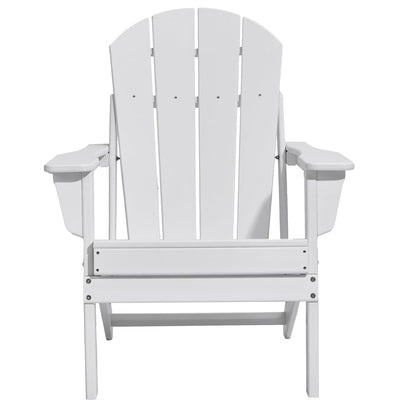 VEVOR Adirondack Stoel van kunststof, set van 2 draagbare opvouwbare vuurkorfstoel, outdoor Adirondack terrasstoel met bekerhouder, met ontspannende armleuning, ergonomisch, voor tuin, achtertuin -
