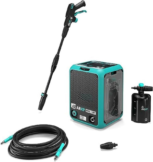Hogedrukreiniger – Krachtige Spuitmachine – Waterstraal Reiniger – Schoonmaakapparaat – Tuinspuit – Compact Design – 1900 Watt Motor – 150 Bar Druk