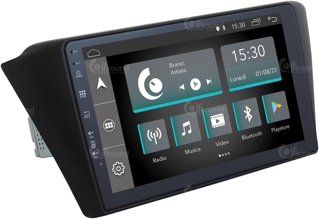 Autoradio Skoda Fabia 2015 – Multimedia Systeem – Navigatie Unit – Touchscreen Radio – Inbouw Autoradio – 9 Inch Scherm – Bluetooth & Carplay Connectivity