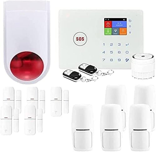 Alarm voor thuis, draadloos, wifi en GSM, Amazon lifebox, kit7