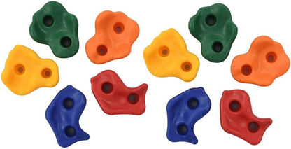 Klimstenen – Klimstenen Set – Klimblokken – Klimstenen Voor Kinderen – Klimstenen Buiten – 40 Stuks Kleurrijk – Weerbestendig PE Materiaal