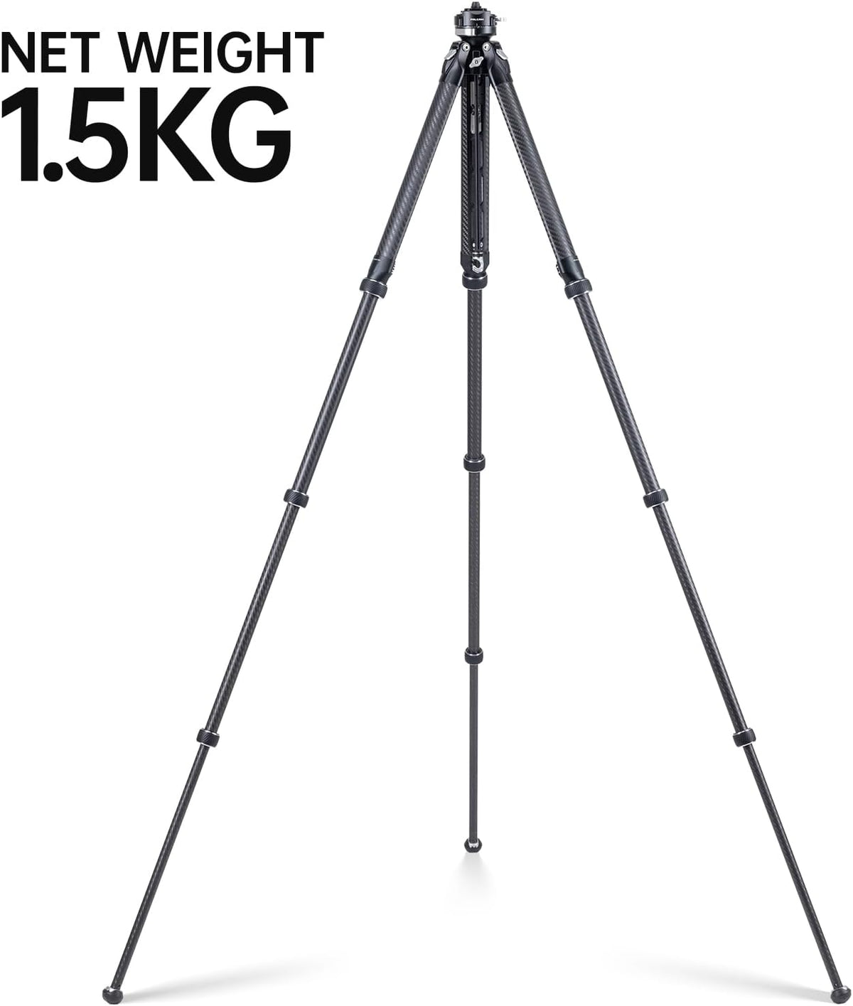 FALCAM TreeRoot Quick Lock Reisstatiefset, F38 Pro koolstofvezel met ontgrendelingscentrum kolom en balhoofd (R141K-320P) - T00A4301
