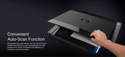 Viisan VF3120, flatbedscanner Din-A3. Max. resolutie 1200x1200 dpi. incl. ViiScan software voor Windows. driver voor Mac software