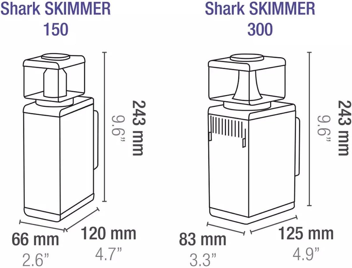 Sicce Shark Skimmer 300 Schuimers voor zeewateraquaria tot 300 liter