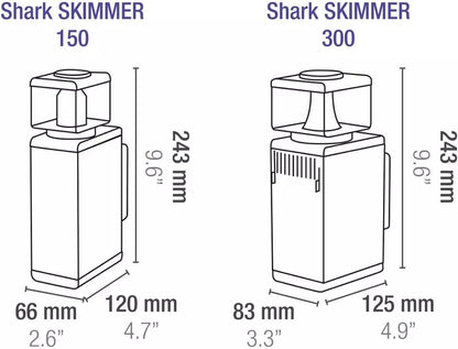 Sicce Shark Skimmer 300 Schuimers voor zeewateraquaria tot 300 liter