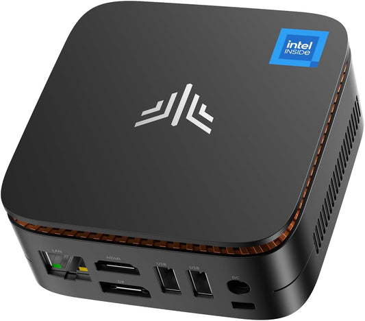 NiPoGi AK1 PRO Mini PC, Ιntel 11. Gen N5105 (bis zu 2,9 GHz) Mini Computers, 8GB DDR4 256GB ROM Micro PC mit Dual Displays, 4K HD,Dual WiFi,BT4.2,Gigabit Ethernet| Business Mini Tower PC