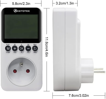 KETOTEK Stroomverbruik 3680 W
