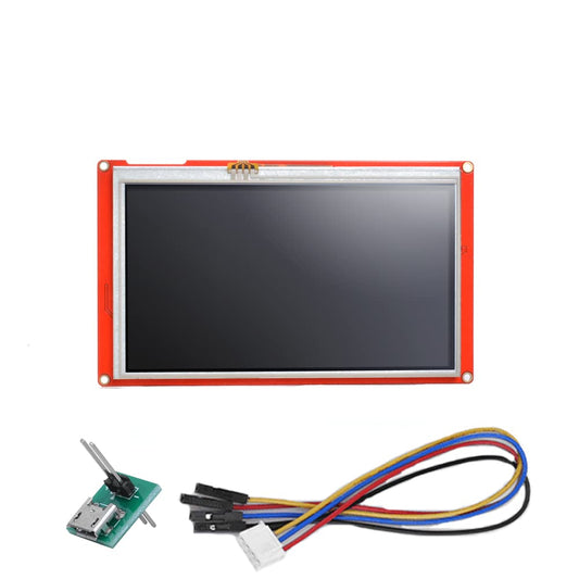 NX8048P070 NX8048P070 Nextion Intelligent HMI UART Serial TFT LCD-module Display Resistief Touch Panel Screen Panel Resistiver touchscreen scherm (NX8048P070-011R)