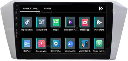 Autoradio Volkswagen Passat B8 – Inbouwradio – Multimedia Systeem – Navigatie Systeem – Touchscreen Radio – 10 Inch Scherm – Android OS – Bluetooth & WiFi Connectivity