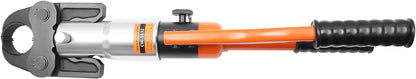 OUKANING Hydraulic Crimping Tool 10T with 360° Rotating Head and Interchangeable Shapes (TH/U/V/M Series), for Aluminium Plastic, PEX, Copper Tubes, Ergonomic, Oilproof (TH16, TH20, TH26, TH32) - QUORE
