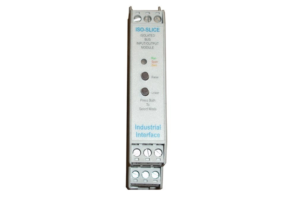 Industriële interface ii-isoslice-2-aaaaaaaa-000 bus module 8 x analoge ingangen