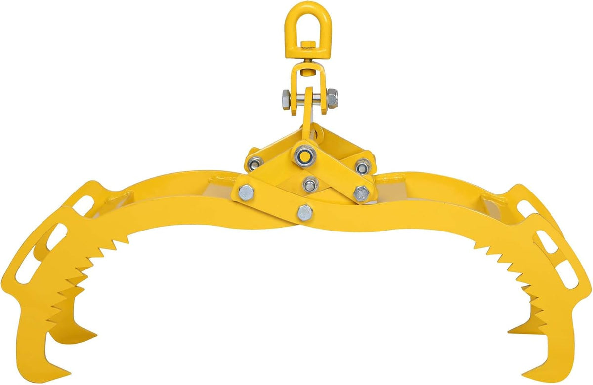 Wiltec professionele bosbouwtang voor stammen tot 720 mm, boomtang voor boomstammen tot 1500 kg, hijstang met 4 klauwen, handpaktang als boomhaak voor boswerkzaamheden, boomhaak als paktang voor hout