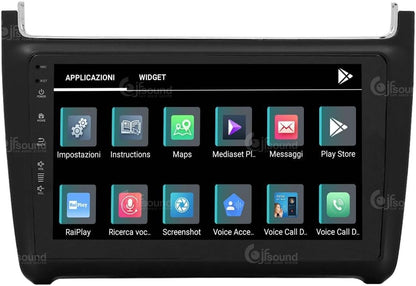 Autoradio Volkswagen Polo – Autoradio GPS – Navigatiesysteem Auto – Multimedia Speler – Inbouw Radio – 9 Inch Touchscreen – 8-Core Processor – Bluetooth & WiFi Connectivity
