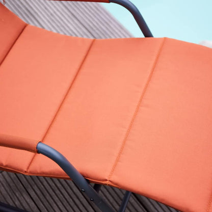 Siena Garden Relax ligstoel in rood