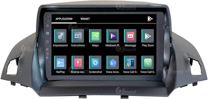 Autoradio Ford Kuga – Android Radio – Multimedia Systeem – Navigatie – Infotainment – 9 Inch Touchscreen – Bluetooth WiFi DAB+