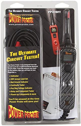 Power Probe 3 stroomsonde Automotive Electrical Circuit Tester Car Tool Automonteur Workshop 12-24V digitale multimeter activeert componenten door de levering van stroom en massa PP3CSCARB