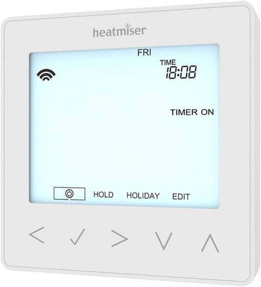 Heatmiser NeoStat-HW V2 - Warm Water Programmeur - Glacier White
