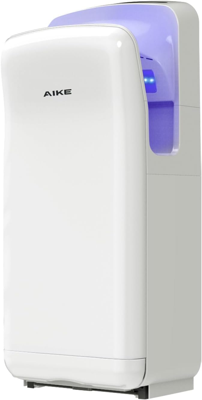 AIKE 2005H handdroger, Commerciële Elektrische Handdroger, met HEPA-filter, Super Krachtig, 7-10 Seconden om te drogen, 1750-2050W