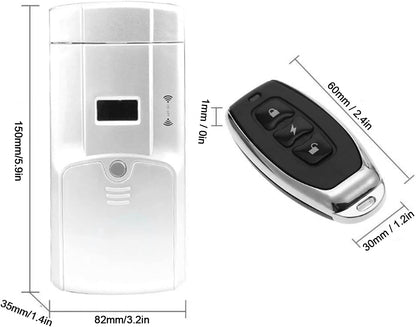 Deurslotkit - Smart Deurslot met 4 Afstandsbedieningen, Draadloos Onzichtbaar Slot Inbraakveilig voor TUYA, Bluetooth Afstandsbedieningsslot, Touch Unlock