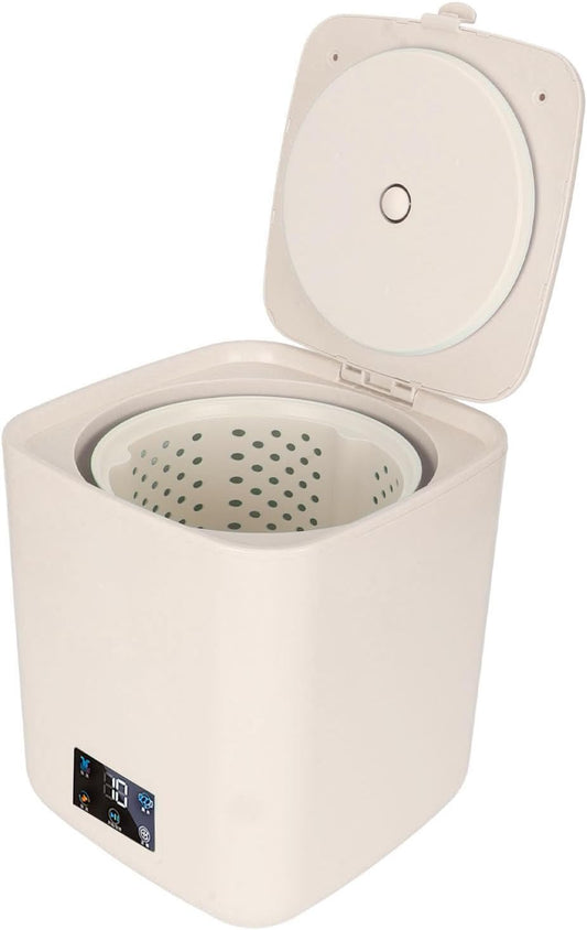 Draagbare Wasmachine – Mini Wasmachine – Compacte Wasmachine – Automatische Wasmachine – Kleine Wasmachine – 7 Liter Capaciteit – LCD Touchscreen Bedienig
