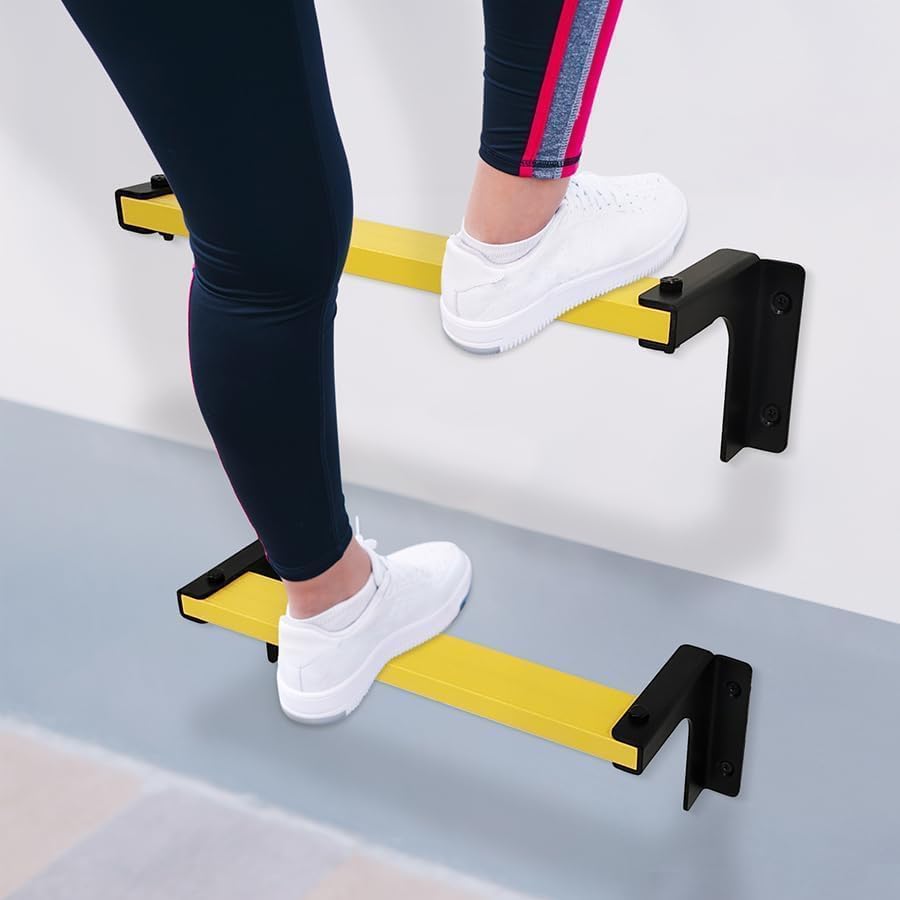 ISOP Wandsporten | 10 Klimsporten | Antislipsporten voor brandtrap | Wandvaste ladder | Zware ladder voor huis | Roestvrij Roestvrij Brandveilig & Extra Stevig | Draaggewicht 213 kg