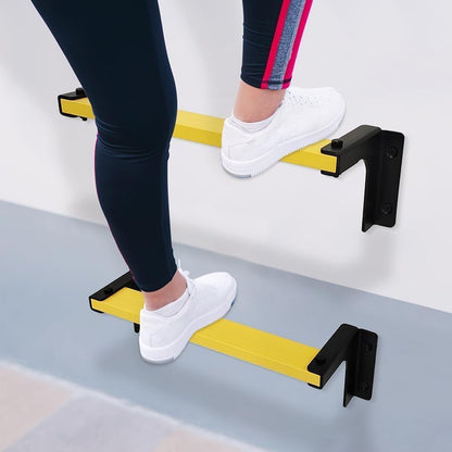 ISOP Wandsporten | 10 Klimsporten | Antislipsporten voor brandtrap | Wandvaste ladder | Zware ladder voor huis | Roestvrij Roestvrij Brandveilig & Extra Stevig | Draaggewicht 213 kg