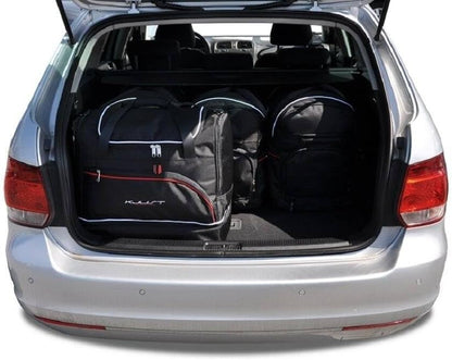 KJUST Speciale Autotassen Set 5 stk Compatibel met VW GOLF VARIANT VI 2008-2016