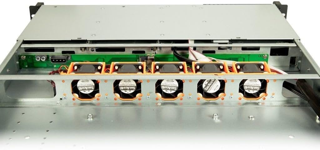 Inter-Tech 88887115 Case IPC Storage 1U-1404, o.PSU
