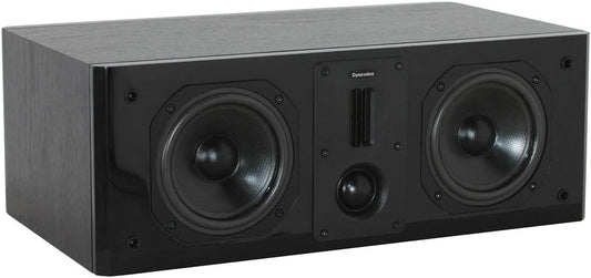 Dynavoice Definition DC-5 Center Luidspreker 3-Weg Home Cinema | 125W RMS | 36-32000 Hz | Hoogglans Zwart Front, Mat Zwart Behuizing, Afneembare Zwarte Stoffen Grille | GEEN Bluetooth