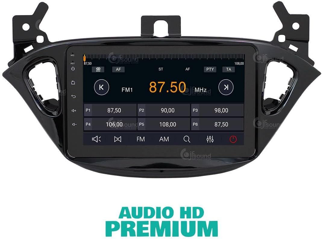 Autoradio Opel Corsa E – Android Autoradio – GPS Navigatie – Touchscreen Radio – DAB+ Digital Radio – 8-inch Display – 8-core Processor – CarPlay & Android Auto