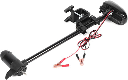 Cocoarm 12V 18lbs Multi Gear Electric Trolling Motor Multi-Speed Control Onkruidloze Propeller Lichtgewicht Draagbare Draagbare voor Kajaks Kleine Boten Opblaasbare Boten