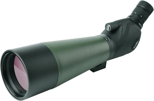 Gosky 20-60 x 80 Porro Prism Spotting Scope - Waterdichte Spotting Scope voor Vogels kijken, Doelschieten, Boogschieten, Outdoor Activiteiten - met statief en Digiscoop Adapter