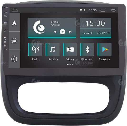 Autoradio Fiat Talento – Auto Stereo – Multimedia Systeem – Navigatie Systeem – Inbouw Radio – 10 Inch Touchscreen – Bluetooth & WiFi Connectivity