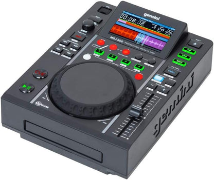 CD- en USB MIDI-mediaspeler – DJ Mediaspeler – USB Mediaspeler – CD-Speler – MIDI-Controller – Zwart – 4,3 Inch Full-Colour Display – 24-Bit/192 kHz Geluidskaart