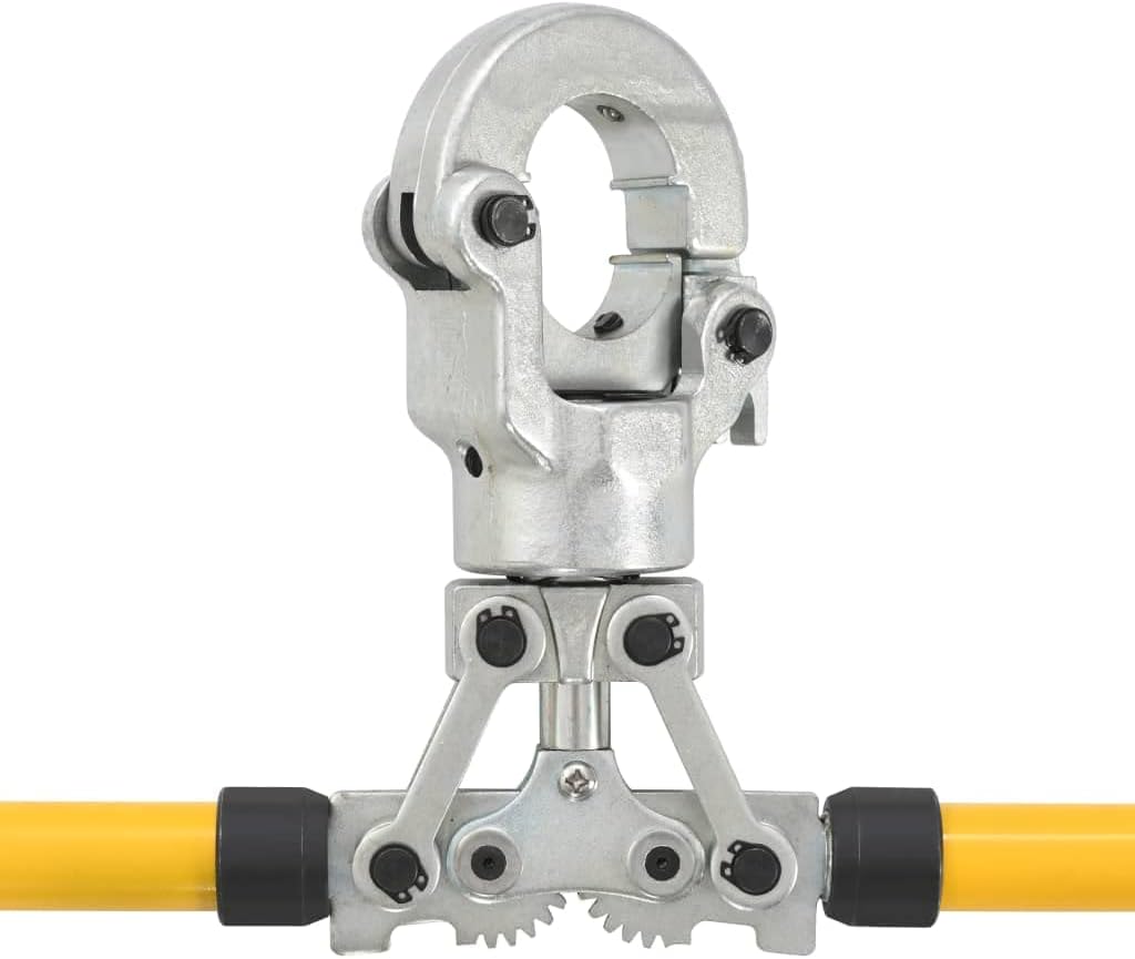 Hydraulische Pers- En Striptang – Krimptang – Wurgtang – Kabelschoentang – V-Vormige Tang – 60 kN Perskracht – 360° Draaibare Kop