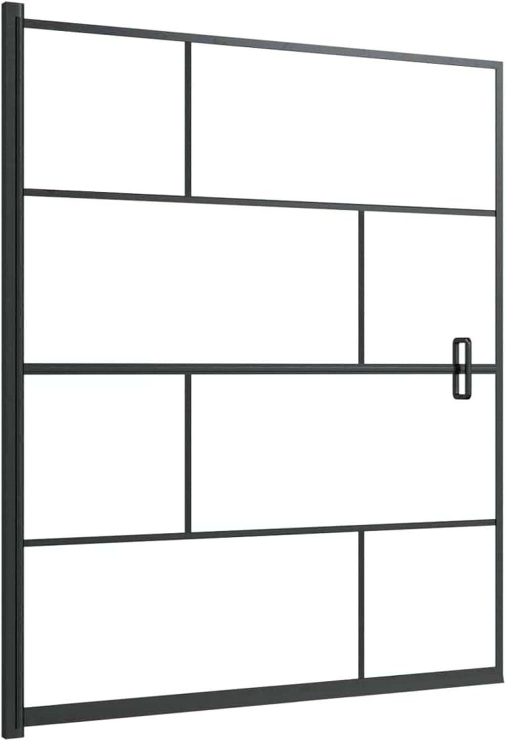 Douchecabine – Douchewand – Douchecabine Veiligheidsglas – Douche Unit – Douchebak – 116 x 140 cm – Gehard ESG Glas Zwart