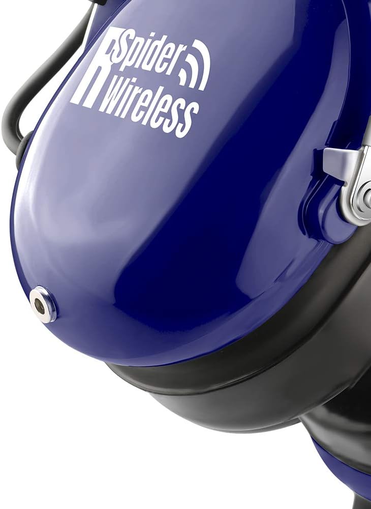 Pilot luchtvaart headset voor General Aircraft (Blauw)