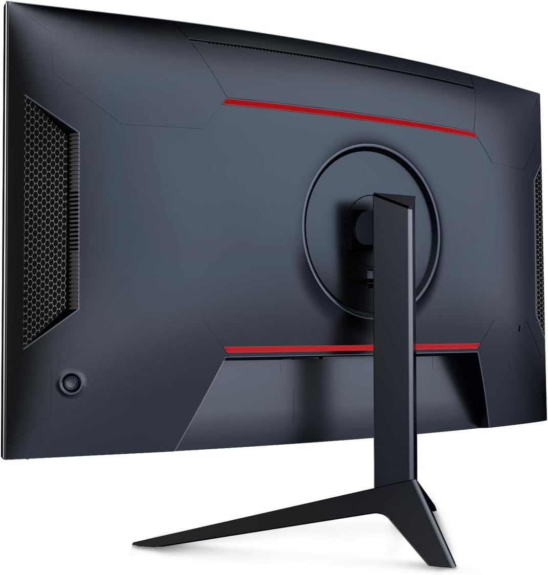 LC-Power Gaming Monitor 27 inch gebogen 165Hz FHD VA-paneel, 1ms reactie, 1500R, contrast 3000:1, 103,7% sRGB, HDR, AMD FreeSync, HDMI2.0/DP1.4, VESA 100x100