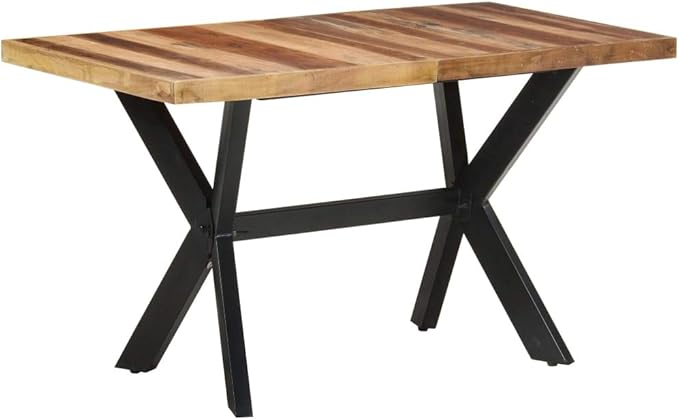 vidaXL Dining table 180x90x75 cm solid wood with honey-colored finish