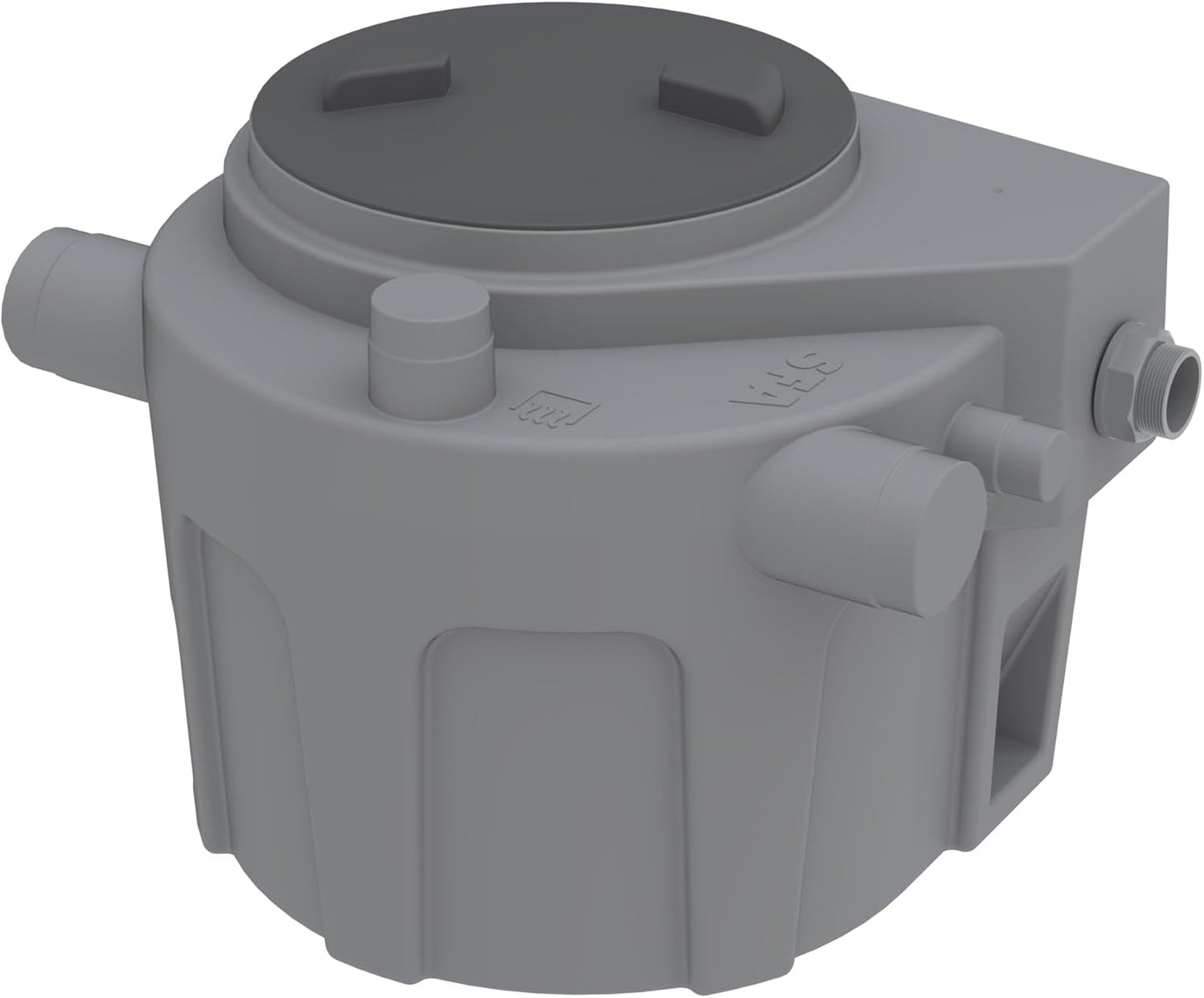 Hefstation voor grijswater en regenwater – Opvoerstation – Pompstation – Afvoerstation – Ingraafbare pompinstallatie – 4 ingangen – Automatische vlotter