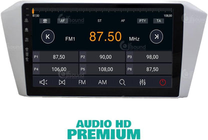 Autoradio Volkswagen Passat B8 – Inbouwradio – Multimedia Systeem – Navigatie Systeem – Touchscreen Radio – 10 Inch Scherm – Android OS – Bluetooth & WiFi Connectivity