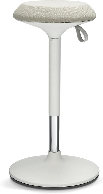 Ergotopia Dykó Ergonomische Bureaukruk - Ergonomische kruk met zwaaieffect - In hoogte verstelbaar Stabiliteitskruk 56-83 cm - 360° draaibare werkplekkruk met dynamische voet