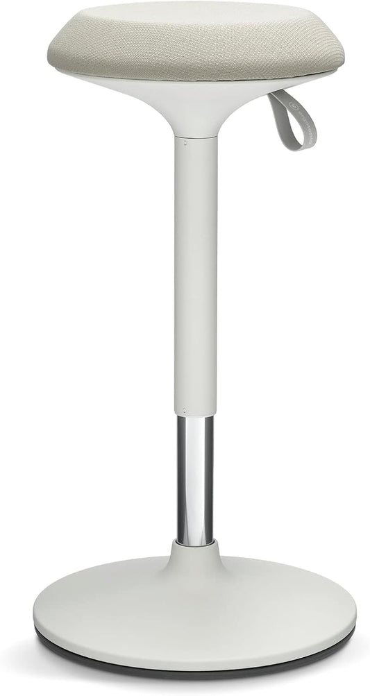 Ergotopia Dykó Ergonomische Bureaukruk - Ergonomische kruk met zwaaieffect - In hoogte verstelbaar Stabiliteitskruk 56-83 cm - 360° draaibare werkplekkruk met dynamische voet