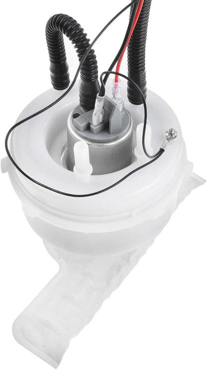 Frankberg Brandstofpomp, benzinepomp, brandstoftoevoereenheid, module, set, 4 + 2-polig, compatibel met 5-serie Touring F11 5-serie F10 6 Gran Coupe F06, vervanging # 16117260640