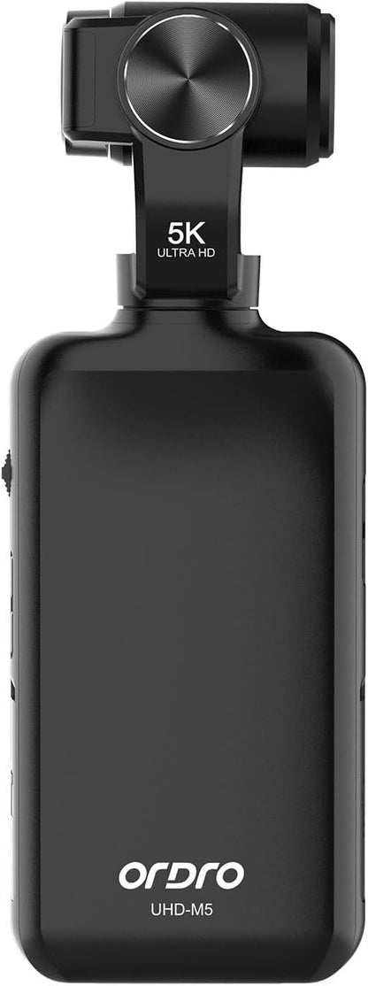 Handheld Videocamera – Camcorder – Vlogcamera – Filmcamera – Opnamecamera – 5K Resolutie – 3-Assige Stabilisatie