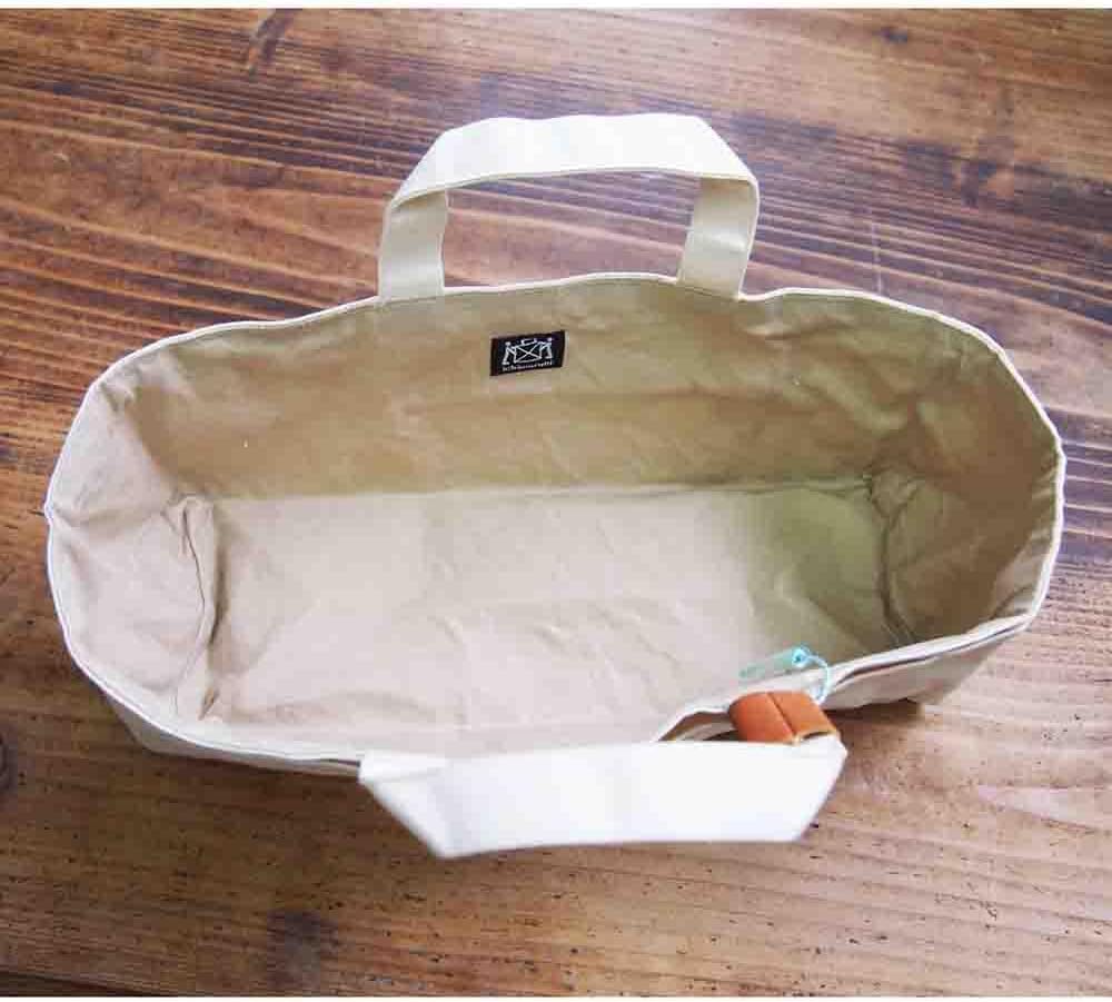 Cohana Canvas storage bag natural-green - 1pc