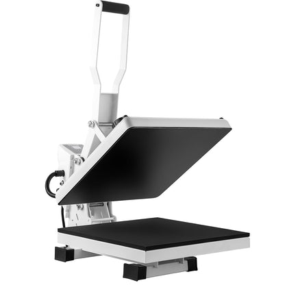 VEVOR Warmtepers, warmtepersmachine voor T-shirts, snel opwarmen, hogedruk-warmtepers 15 x 15, krachtige digitale industriële sublimatieprinter voor warmteoverdracht vinyl